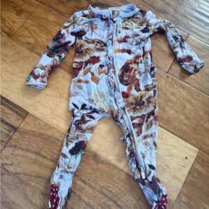 Posh Peanut Autumn Floral Kids One Piece